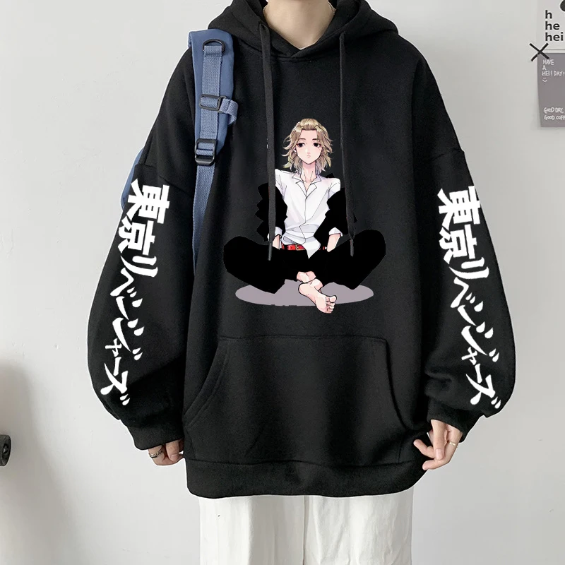 

Japan Tokyo Revengers Hoodie Men's Sweatshirts Anime Manjiro Sano Graphic Hoodie for Men Sportswear Cosplay Tops Hoody Unisex