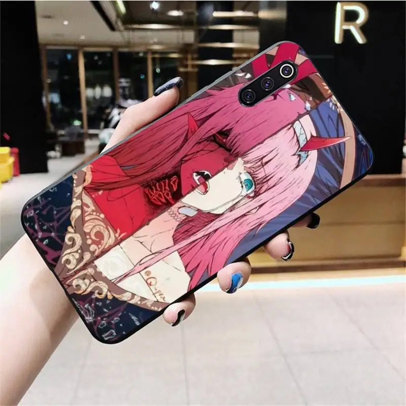 xiaomi leather case handle CUTEWANAN Zero Two Darling in the FranXX Anime Luxury Phone Case for Xiaomi Mi10 10Pro 10 lite Mi9 9SE 8SE Pocophone F1 Mi8 Lite best phone cases for xiaomi