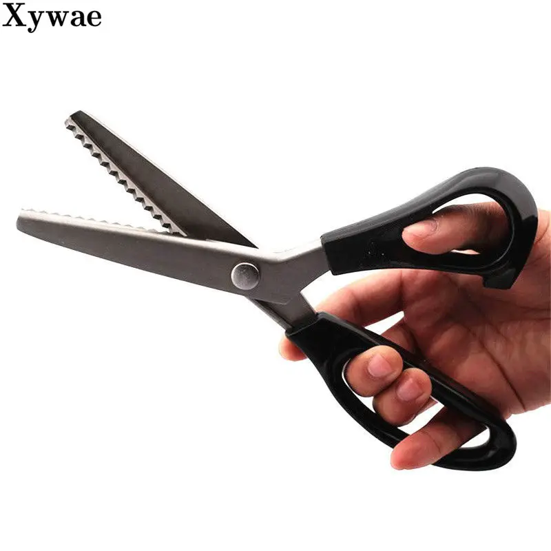 Pinking Shears Handled Professional Dressmaking Sewing DIY Craft Pinking Scissors Zig Zag Scissors Fabric Decorative Edge Tool