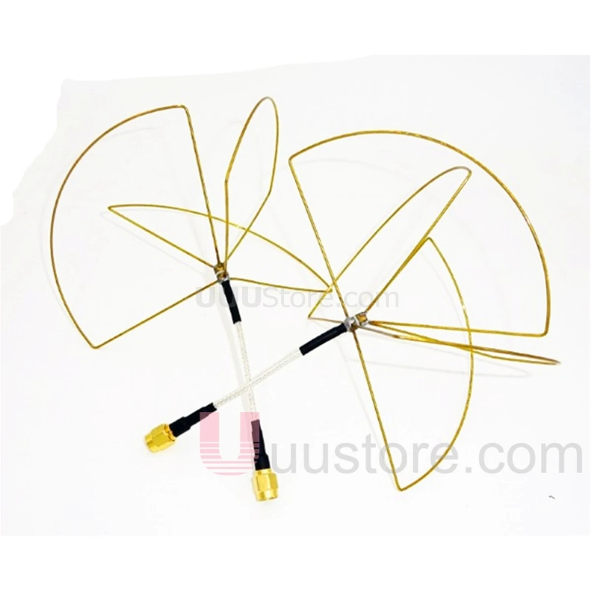 1 2G 2 GHz антенна в виде листа клевера Circular Polarized SMA male для Ghz 3 видео передатчик