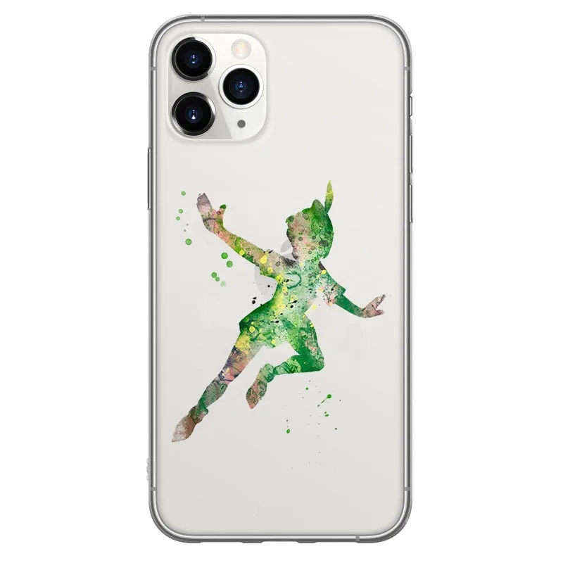 TPU TinkerBell чехол для телефона для iPhone 11 Pro Max милый мягкий маленький чехол с русалкой для iPhone X XR XS Max 6 6s 7 8 Plus Coque - Цвет: TPU