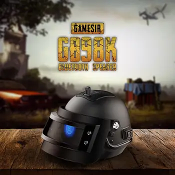 

GameSir GB98K Protable Bluetooth Speaker Mini Wireless Loudspeaker Spetsnaz Helmet of PUBG Shape