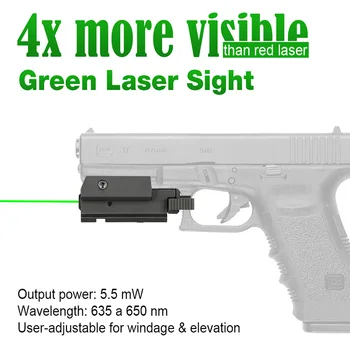 PPT Tactical Green Laser Sight With 20mm Mounting System For Hunting HS20-0018 1
