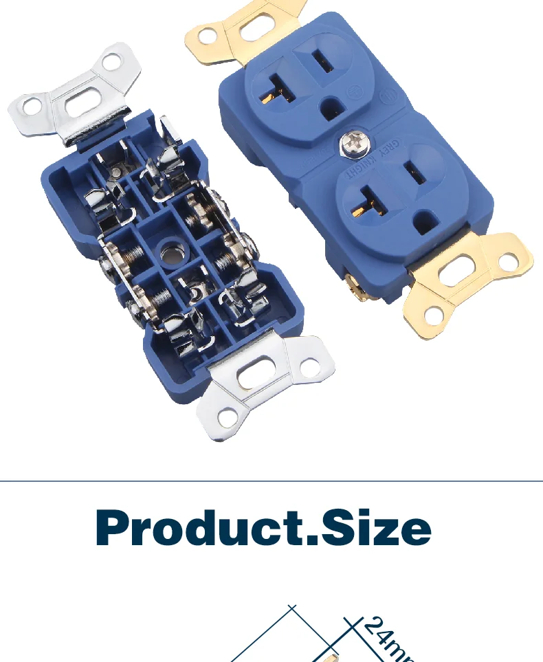 Power Receptacles, US Distribuidor de energia, Audiocrast DP-2, Wall Outlet