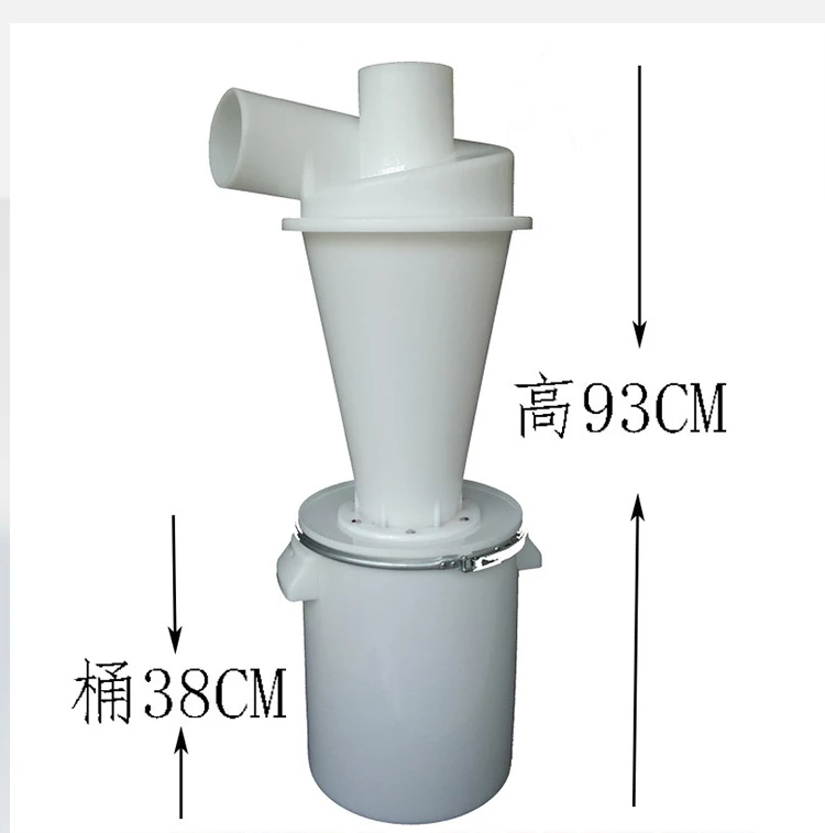 Деревообрабатывающий сборщик пыли большой внутренний спиральный ускоренный циклонный сепаратор строгальный станок гравировальный станок вакуумный коллектор