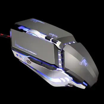 

Wired Gaming Mouse Macro Program 7 Button Mechanical Computer Mice for PC Laptop K92C