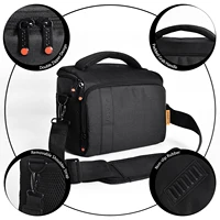 DSLR Camera Bag Photography Video Protector Camera Case With Waterproof Cover Portable For Carrying Tripod For Canon Nikon Sony - Image 3