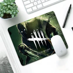 Dead by daylight cartoon mouse pad bonito menina gamer computador completo pequeno tapete de mesa teclado acessórios para jogos mousepad