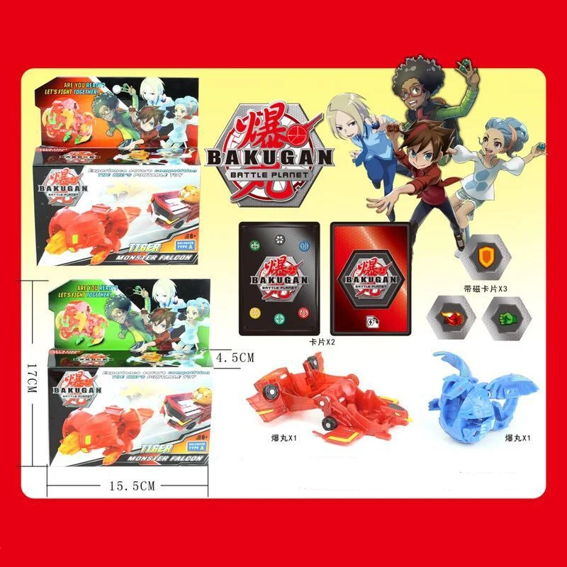 TOMY BAKUGAN оригинальные преобразования гироскопа Bey Blade Toupie металлический сплав с мяч с монстрами легкая атлетика фигурка подарок игрушка для малыша - Цвет: 78