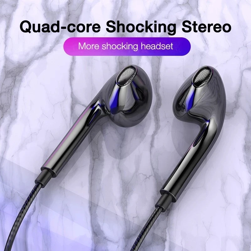 Wired Earphone For iPhone 6 5 5S 4 Samsung Xiaomi Huawei Computer Stereo Sport Earbuds Headset Mobile Phone Headphones with Mic |