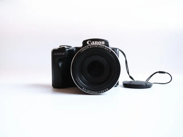 USED Canon PowerShot SX500 IS 16 0 MP Digital Camera with 30x Wide Angle Optical