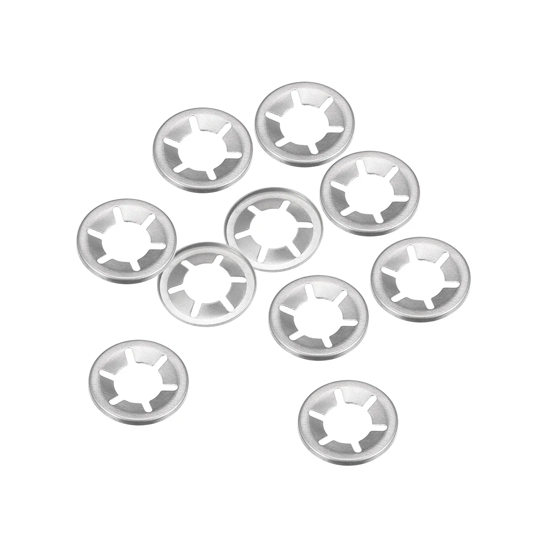Uxcell 10 40 шт. M10 M12 M14 M16 шайба с замком Starlock для внутреннего зуба нажимная фиксатор