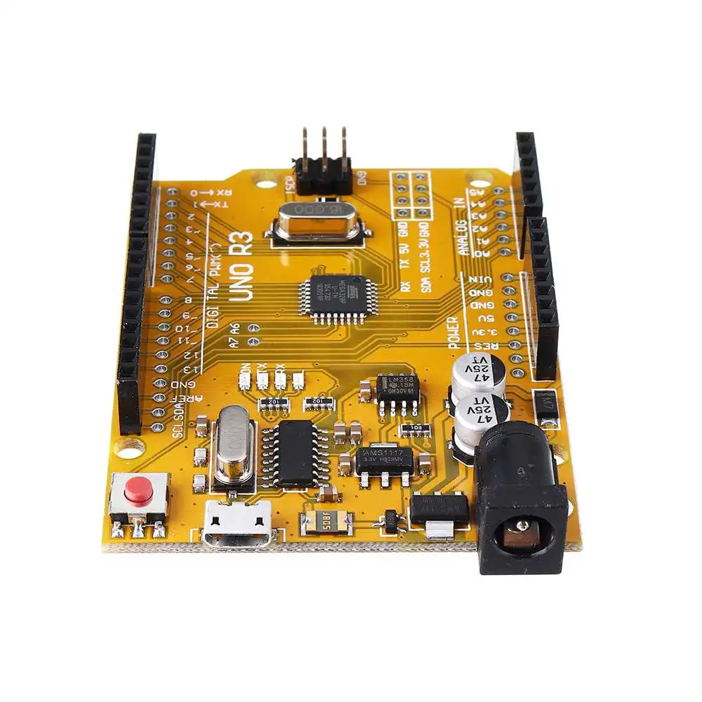 Для UNO R3 макетной платы улучшенная версия Улучшенный SCM желтый модуль для Arduino