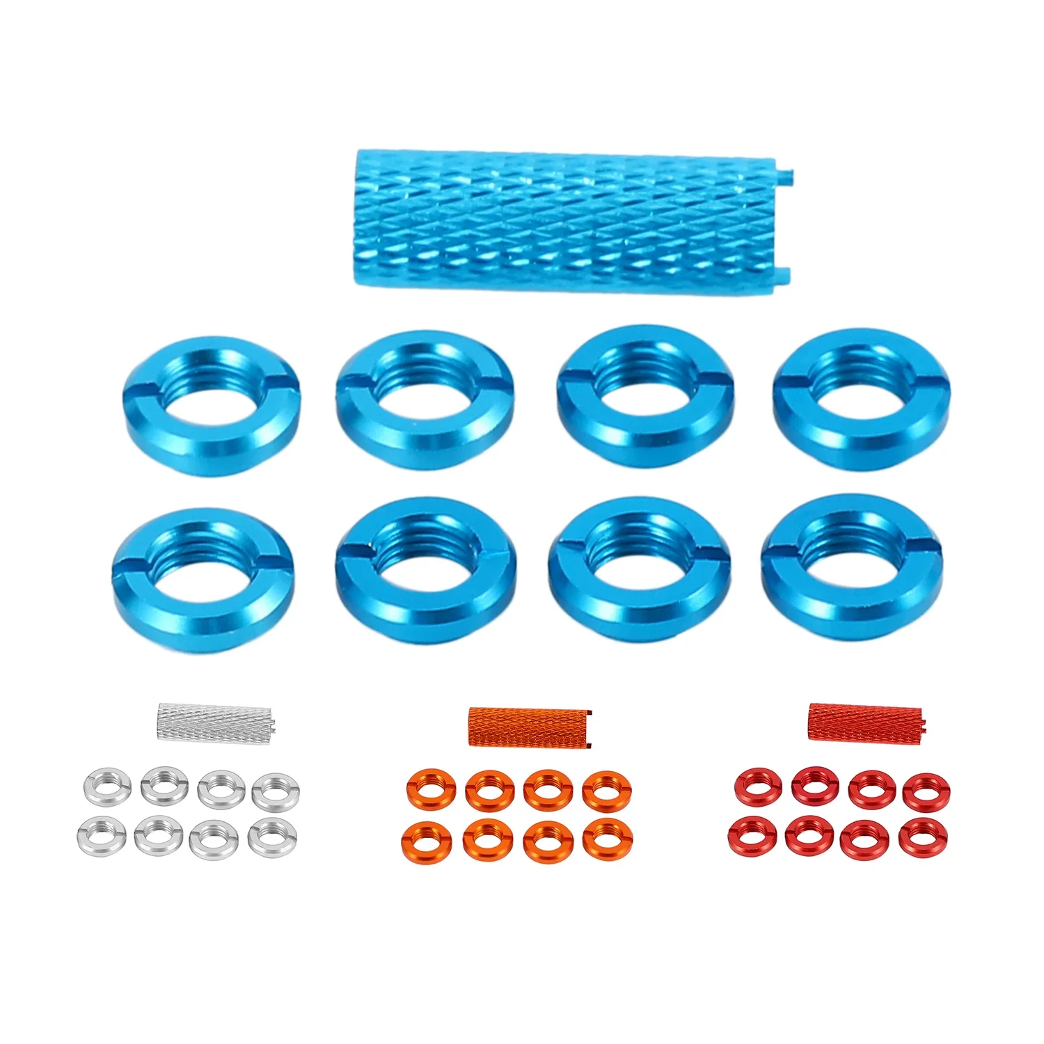 

1Pcs Remote Control Toggle Switch and 8Pcs Aluminum Alloy Nut Accessory