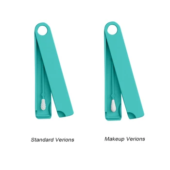 

Double-headed Reusable Cotton Swab Ear Cleaning Silicone Makeup Swabs Sticks Soft Flexible Make Up Tools Kit Dropship