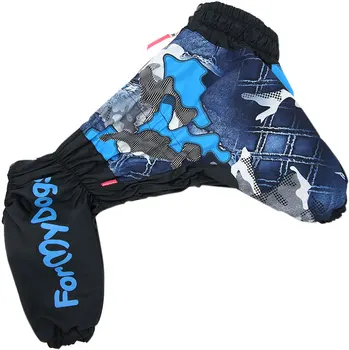 

FOR MY DOGS FOR MY DOGS raincoat for dogs blue for boys 385SS-2019 M
