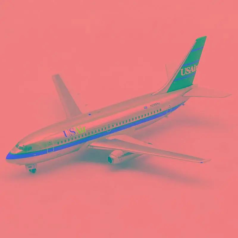 Inflight USAIR BOEING 737-200 N286AU 1/200 литье под давлением модель самолета