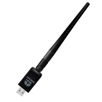 

Computer Accessory USB 3.0 Strong Compatibility Network Card Wireless Adapter High Speed Dual Band 2.4G 5.8G Mini Portable