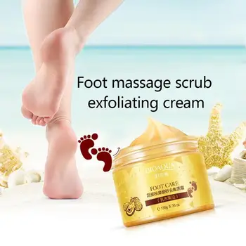 

Spa Massage Scrub Feet Cream Shea Butter Moisturizing Peeling Whitening Smooth Exfoliation Foot Care For Pedicure Exfoliating