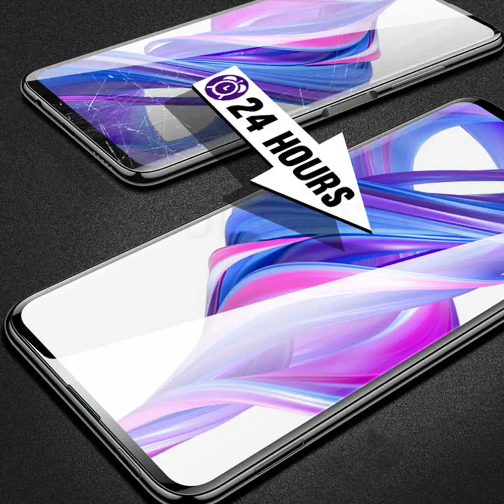 2 шт. Гидрогелевая пленка для huawei honor 8 8s 8c 8a pro 8x max защитная пленка honor 9x pro защита экрана телефона на стекло