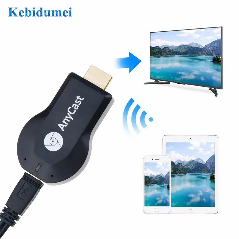 Kebidumei m2 Plus для Miracast Chome Cast беспроводной 1080p Hdmi ТВ адаптер Wi Fi дисплей приемник ключ