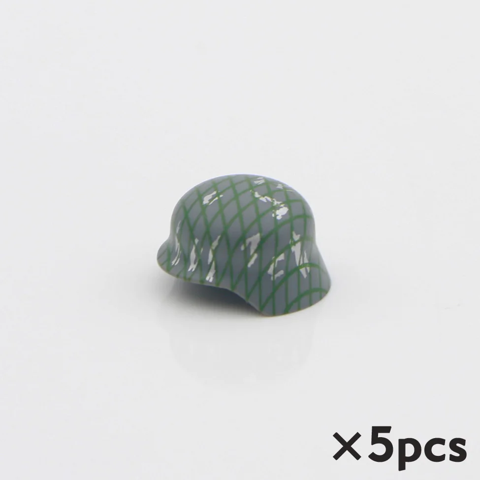 lego ww2 military helmet blocks
