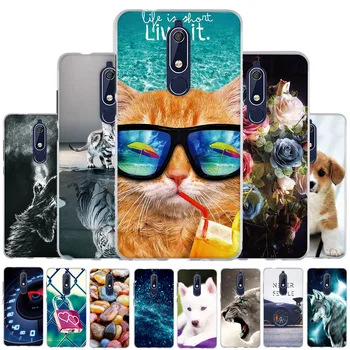 

Back Phone Fundas For Nokia 5.1 Case Soft TPU Cover For nokia 5.1 Shockproof Bumper Coque For Nokia 5.1 Case Shell 5.5 inch