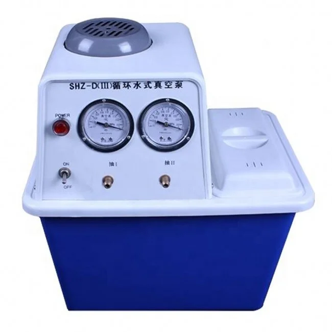 Circulating water vacuum pump with 15L water tank