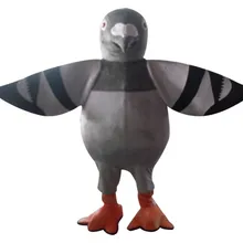 Горячая Распродажа классический вариант круглый голубь талисман костюм для взрослых на Хеллоуин День Рождения мультфильм одежда костюмы для косплея