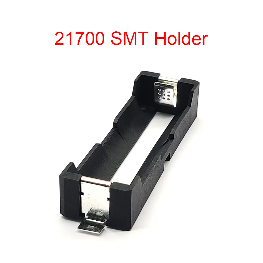 21700 держатель батареи Smd Smt чехол для Коробка хранения с контактами 1 слот 1*21700