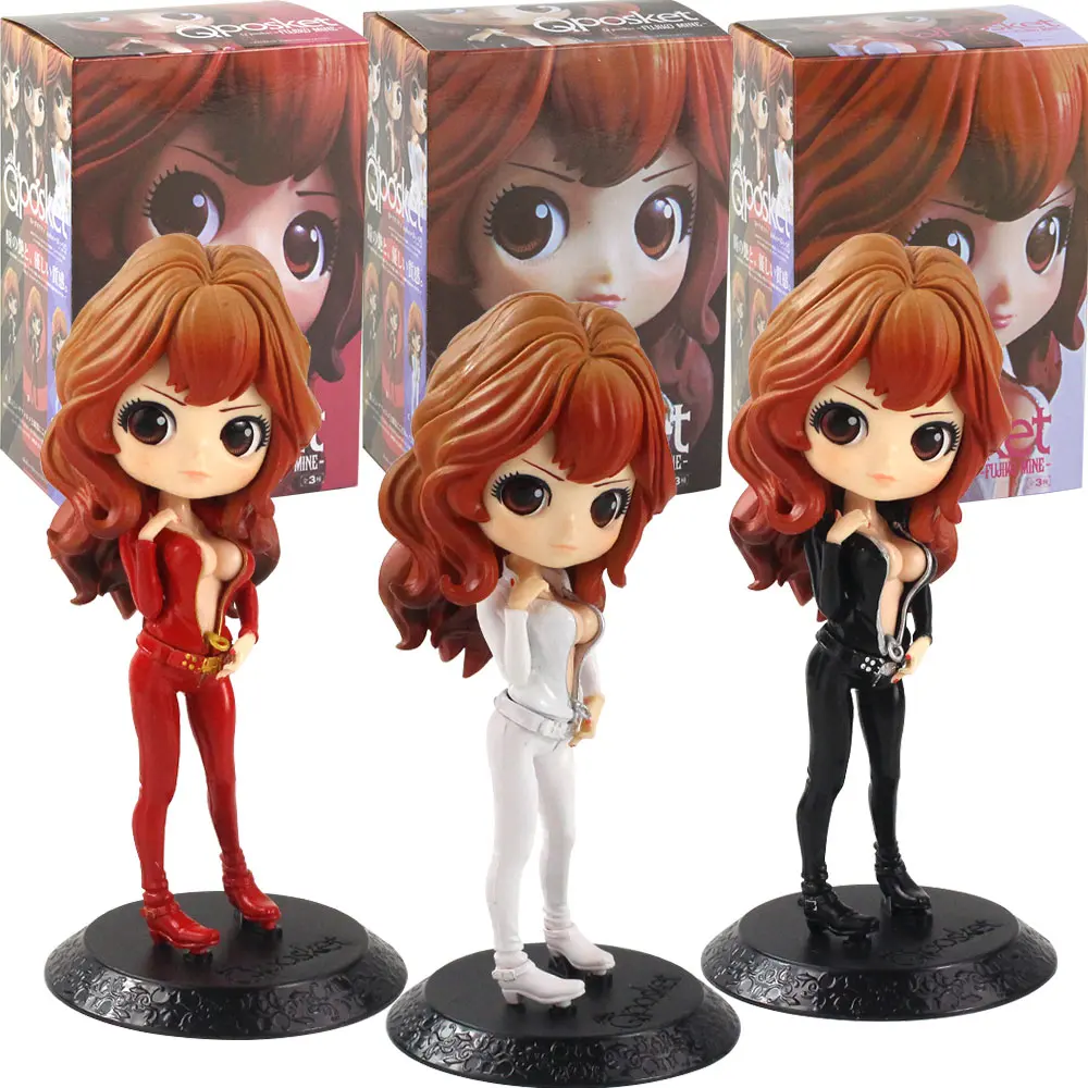 Q Posket персонаж QPosket Lupin 3 Rupan Sansei Fujiko Mine ПВХ экшн-фигурка аниме Коллекционная модель