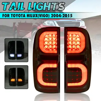 

Pair Car LED Tail Light Brake Lamp For TOYOTA HILUX VIGO MK7 SR5 2004 2005 2006 2007 2008 2009 2010 2011 2012 2013 2014 2015