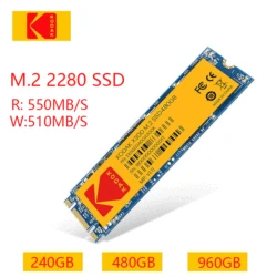 Kodak – disque dur interne SSD, M.2, avec capacité de 240 go, 2280 go, 480 go, 960 go, pour Lenovo, Acer, Xiaomi, ordinateur de bureau 