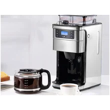 Полностью автоматическая кофемашина дробилка капельного типа Бытовая маленькая одна машина измельчения бобы соевая мука светодиодный дисплей