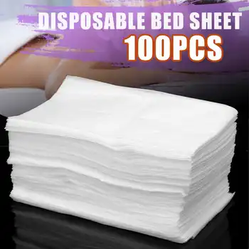 

100PCS 180x80cm Disposable SPA Massage Bedsheet Waterproof Bed Sheets Massage Beauty Salon Bed Table Cover Sheet 170*70cm