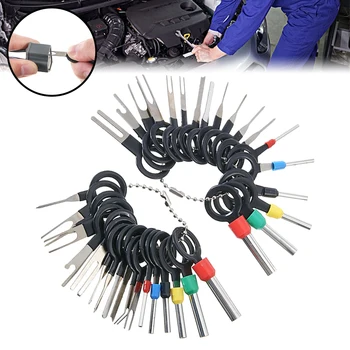 

60pcs Car Auto Terminal Removal Tool Wire Plug Connector Extractor Puller Release Pin Extractor Kit For Car Plug Repair Tools