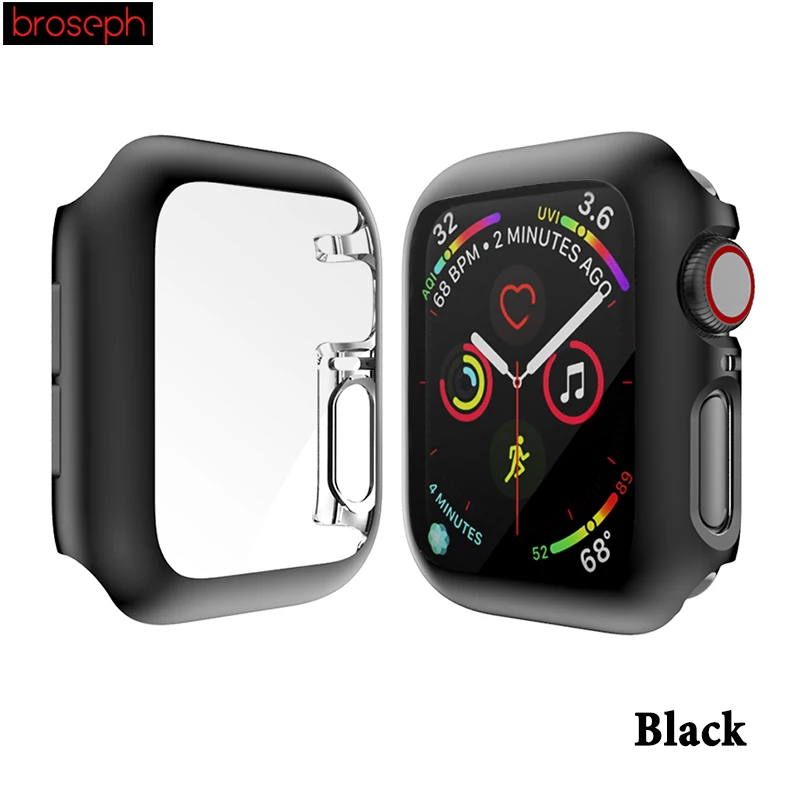 Чехол для экрана для Apple Watch Band Series 4 iWatch Band 44 мм 40 мм покрытие полное покрытие корпус бампер часы аксессуары