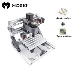 MOSKI, ЧПУ 1610 с ER11, гравировальный станок с ЧПУ, мини фрезерный станок с ЧПУ Pcb фрезерный станок, резьба по дереву, фрезерный станок с ЧПУ, cnc1610