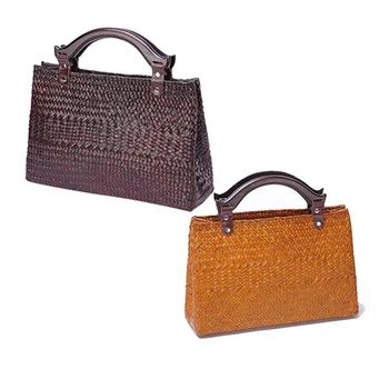 

2020 The New Thai version hand-made straw bag popular hot ladies bag leisure holiday travel beach bag