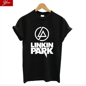 

2020 new Linkin Park T-shirt Women Rock band loose streetwear vintage TShirt hip hop Hipster tee shirt femme clothes harajuku