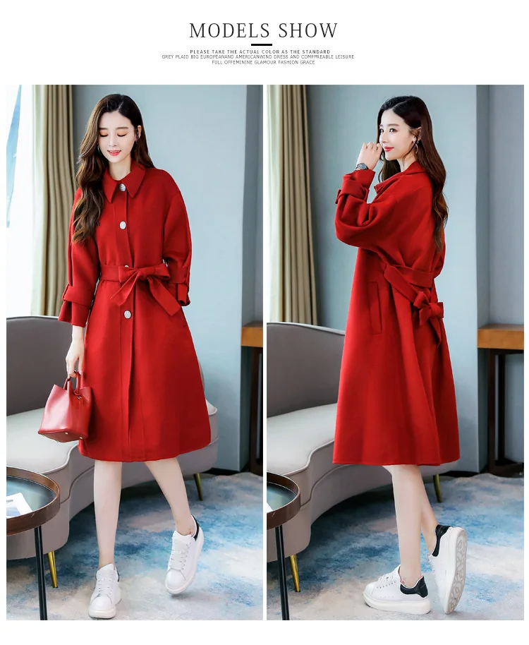 Nicesense Casaco Feminino Abrigos Mujer Invierno осенне-зимнее пальто женское пальто Manteau Femme шерстяное меховое пальто с воротником