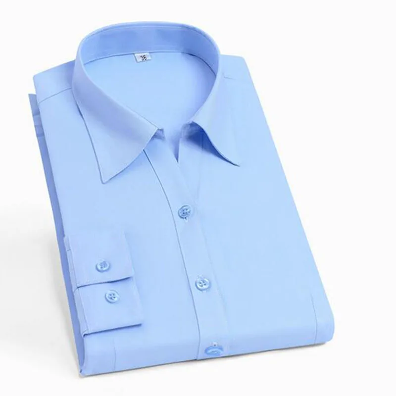 Деловые мужские однобортные рубашки с длинными рукавами Camisa, дышащие удобные рубашки из чистого хлопка высокого качества из ткани Оксфорд