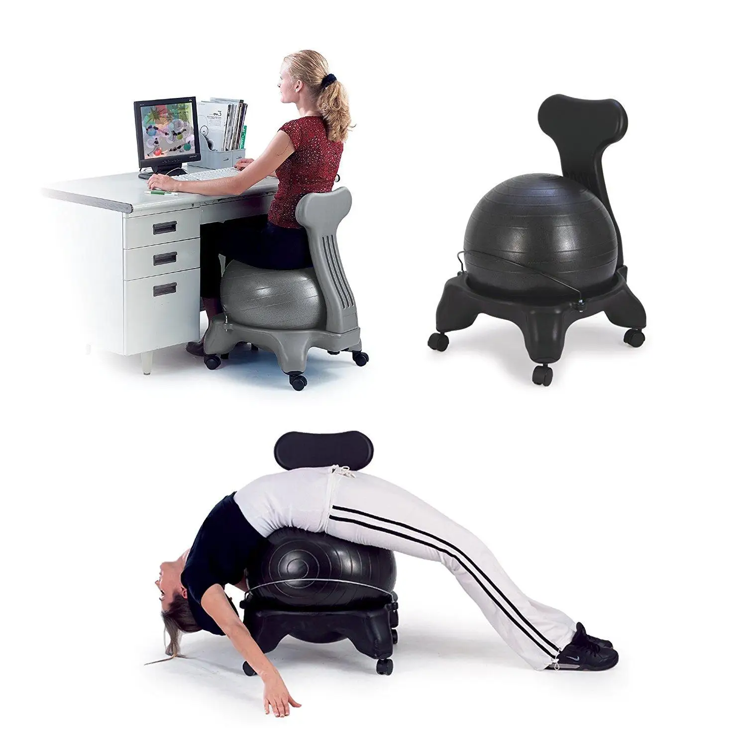 Yoga Ball Chair Office Chair Recovery Treatment Chair Stretch Seat Body-Adjustment Seat Fitness Stool Chair Free Shipping Yoga Ball Chair Office Chair Recovery Treatment Chair Stretch Seat Body-Adjustment Seat Fitness Stool Chair Free Shipping