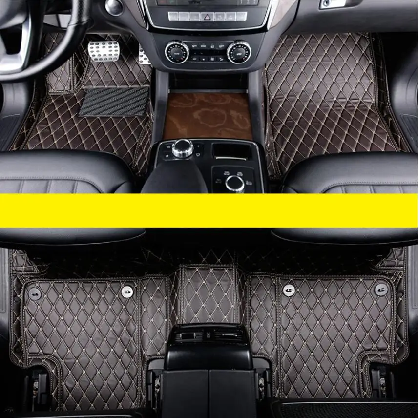 Кожаный Автомобильный Коврик для mercedes benz M class 2019 2020 w167 gle аксессуары ковер gle350 gle450