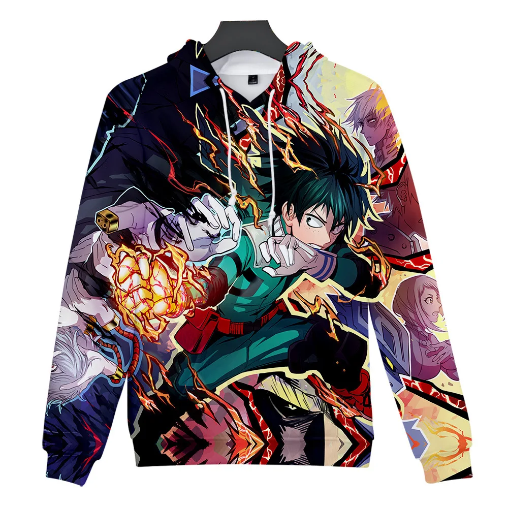 My Hero Academia Boku Anime 3D Print Hoodies