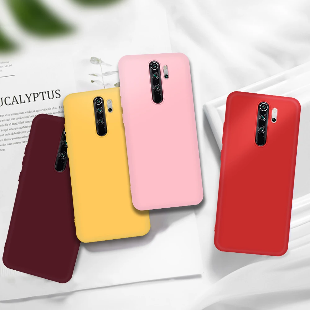 ТПУ милый однотонный чехол для телефона для Xiaomi Redmi Note 8 Pro, силиконовый чехол Redmi K20 Pro, чехол, чехол для Redmi Note 7, 6, 5 Pro, ТПУ чехол
