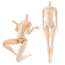 30 см 1/6 подвижные 16 суставов DIY голые BJD куклы тело для женщин Макияж головы BJD аксессуары для тела Игрушки для девочек подарок