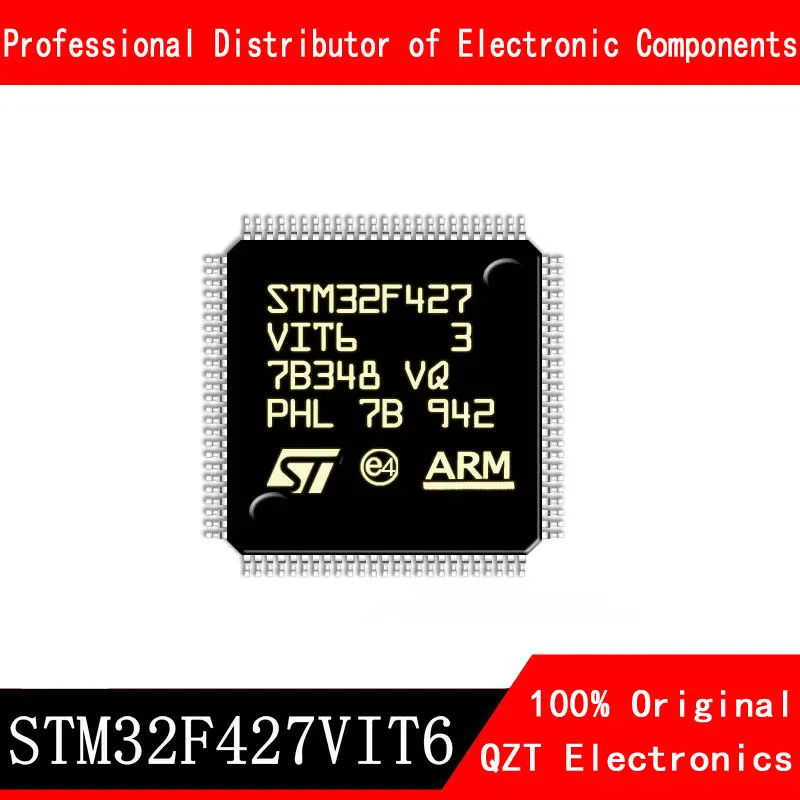 5pcs/lot new original STM32F427VIT6 STM32F427 LQFP100 microcontroller MCU In Stock new genuine stm32f427vgt6 stm32f427vgt6tr stm32f427 lqfp100 microcontroller chip