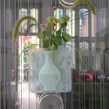 FUNBAKY силиконовая липкая ваза Наклейка на стену цветочный горшок Волшебные цветочные вазы для растений цветочный контейнер для настенный Декор для дома