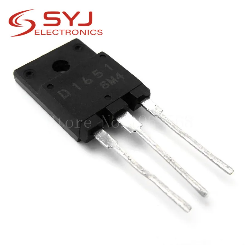 5 шт./лот 2SD1651 D1651 TO-3P новый оригинальный в наличии | Электронные компоненты и